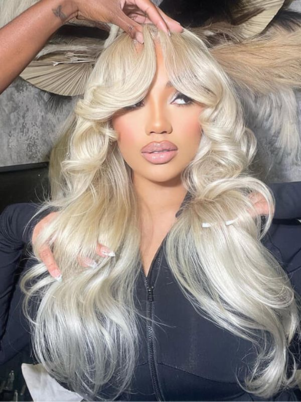 613 Blonde orders Human Hair Wig