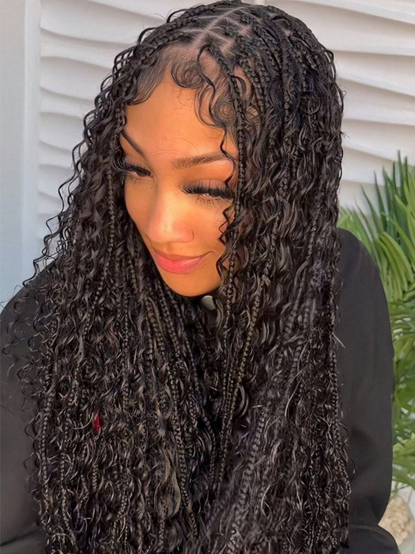 Water Wave Human Bulk Hair for Braiding No Weft for Boho Braids Wet an My Store