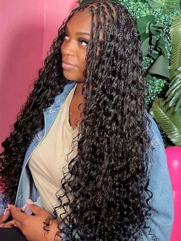 Human outlet Hair B1 U Part extensions, wig she is 26inches long :)