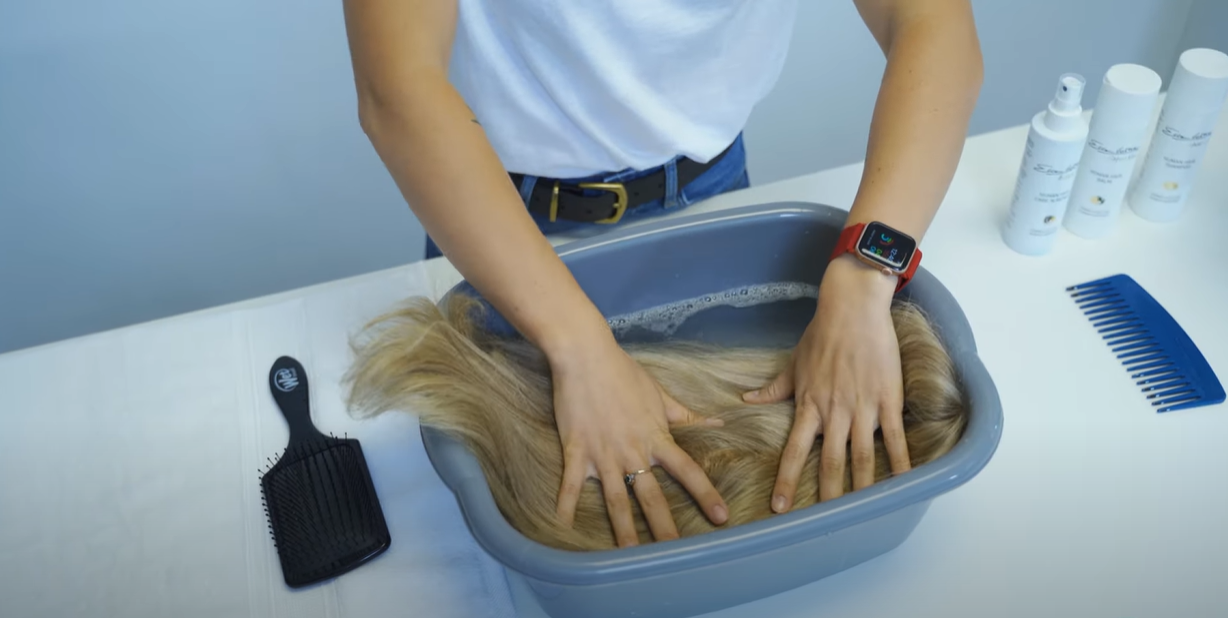 Washing Your Human Hair Wig: Step-by-Step