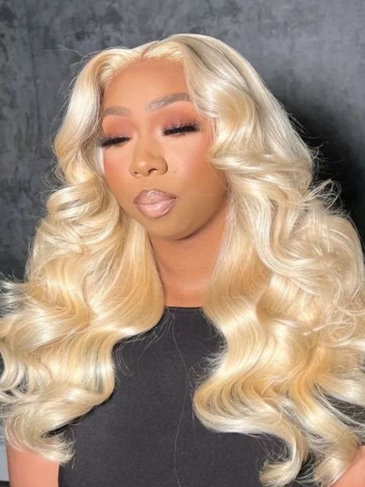 2Wigs = $199 | 9x6 Pre Cut Lace Wig Body Wave + 13x6 Lace Front Wig Blonde Color