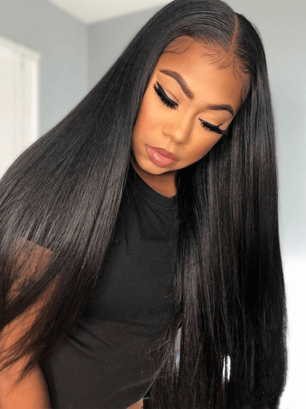 Mini Knots 13x4 Swiss HD Lace Frontal Wig Invisible Single Knots Straight/Body Wave Human Hair Wigs